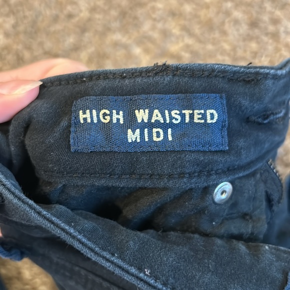 Juniors size 000 Black Jean Shorts - Picture 7 of 7